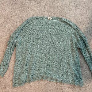Oversized Mint Sweater